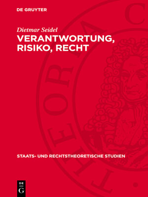 cover image of Verantwortung, Risiko, Recht
